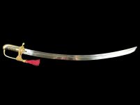 POLNISCHE Offiziere SABRE wz 1921 GLATT ohne Scheide auf dekorative Tafel - 9
