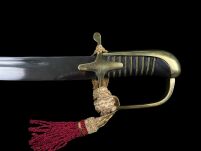 POLNISCHE Offiziere SABRE wz 1921 GLATT ohne Scheide auf dekorative Tafel - 11