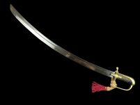 POLNISCHE Offiziere SABRE wz 1921 GLATT ohne Scheide auf dekorative Tafel - 14