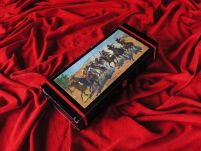 HISTORYCZNY CZARNY REWOLWER COLTA Z 1886 W PUDLE NABOJE GRATIS (1-1186-N) - 2