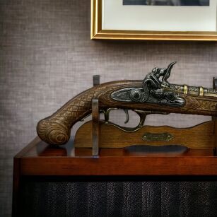 Jagdgewehr mit Steinschloss (K1104-L)