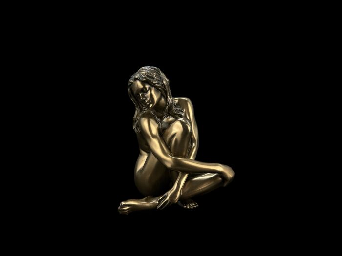 NACKTE NACKTE FRAU SITTING VERONESE (WU75077A1)