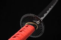MIECZ SAMURAJSKI KATANA JAPOŃSKA DO TRENINGU STAL 1060 KOD + STOJAK BL-7 - 9