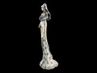 STATUETKA PANNA MŁODA Z BUKIETEM RÓŻ VERONESE  (WU73410A4) - 7