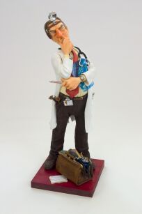 MAŁA FIGURKA LEKARZ - Guilermo Forchino (FO84003)