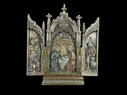 SCHÖNE SKULPTUR Triptychon - VERONESE (WU76727A4)