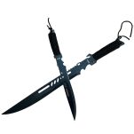 Miecz Katana Ninja x 2 Zestaw Treningowy 68 cm oraz 45 cm D104 - 2