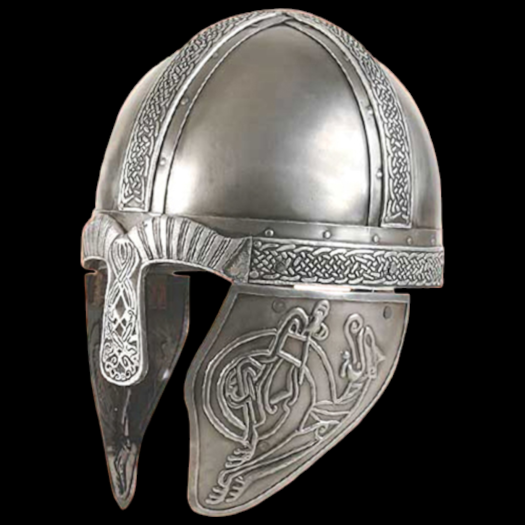 RICHTIG VERZIERTER HELM DER WIKINGER (WS300386)
