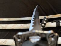 Biały Smok Zestaw Mieczy Katana Wakizashi Tanto Plus Stojak HK1101 - 14