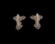 ZŁOTE MYŚLIWSKIE WIESZAKI DO PREZENTACJI REPLIK K1067-L - 2