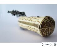PISTOLET SKAŁKOWY CZTERY LUFY FRANCJA 1310 - 6