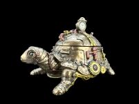 STEAMPUNK SZKATUŁKA ŻÓŁW VERONESE  WU77389A4 - 2