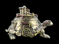 STEAMPUNK SZKATUŁKA ŻÓŁW VERONESE  WU77389A4 - 9