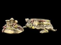 STEAMPUNK SZKATUŁKA ŻÓŁW VERONESE  WU77389A4 - 5
