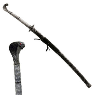 Samurai KATANA mit COBRA TO HANDLE (JS-603)