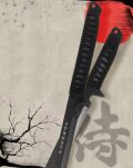ZESTAW 2 MIECZY NINJA TRENINGOWYCH Z POCHWĄ 66cm oraz 45cm HK-1067 - 2