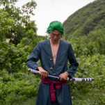 Miecz Katana Roronoa Zoro Nidai Kitetsu One Piece Drewniany JT10664P-2 - 8