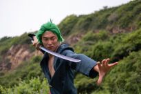 Miecz Katana Roronoa Zoro Nidai Kitetsu One Piece Drewniany JT10664P-2 - 11