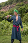Miecz Katana Roronoa Zoro Nidai Kitetsu One Piece Drewniany JT10664P-2 - 15