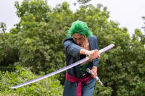 Miecz Katana Roronoa Zoro Nidai Kitetsu One Piece Drewniany JT10664P-2 - 18