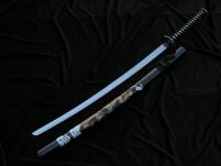SAMURAJSKI MIECZ KATANA Z POCHWĄ + STOJAK 4KM100-405BK - 4