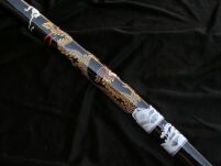 SAMURAJSKI MIECZ KATANA Z POCHWĄ + STOJAK 4KM100-405BK - 5