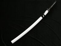 PROF MIECZ PRAWDZIWY HAMON KATANA TRENINGOWY STAL 1045  + STOJAK SW-9254 - 8