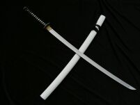PROF MIECZ PRAWDZIWY HAMON KATANA TRENINGOWY STAL 1045  + STOJAK SW-9254 - 10