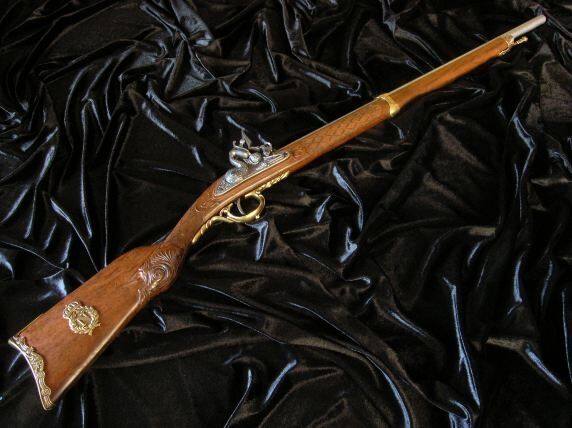 Signiert reich verziert mit Napoleonic SHOTGUN (Muskete) Klettern von 1807. (1080 / L)