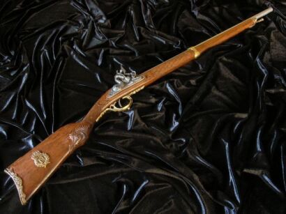 Signiert reich verziert mit Napoleonic SHOTGUN (Muskete) Klettern von 1807. (1080 / L)