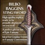 Miecz Bilbo Baggins Sting Żądło Inspirowany The Hobbit z Zawieszką 72,5 cm JT6198S - 6
