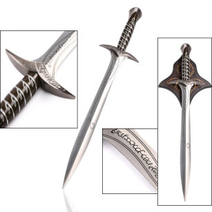 Miecz Bilbo Baggins Sting Żądło Inspirowany The Hobbit z Zawieszką 72,5 cm JT6198S