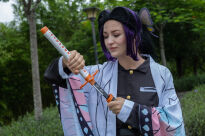 Miecz Katana Demon Slayer Shinobu Kocho's Drewniany JT10658BK - 6