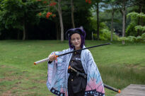 Miecz Katana Demon Slayer Shinobu Kocho's Drewniany JT10658BK - 12