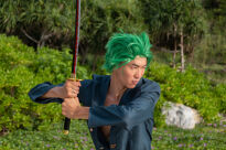 Miecz Katana Roronoa Zoro Enma One Piece Drewniany JT10661BK - 14