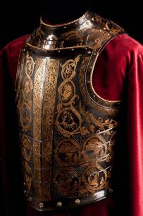 HISTORISCHE Brustpanzer Kürass TÜRKISCHE SULTAN XVI AUS CENTURY REPLICA 1: 1