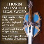 Miecz Thorin Oakenshield Regal Sword Inspirowany The Hobbit z Zawieszką 93 cm JT6055 - 5