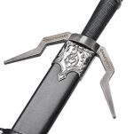 Duży miecz Geralta z pochwą i pasem 126 cm inspirowany Wiedźmin the Witcher dekoracyjny 9322 - 8