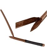 Profesjonalny Brązowy Boken Treningowy Miecz Katana z Twardego Tworzywa z Pochwą, Pasem, Stojakiem oraz Pokrowcem GXSW-07 - 9