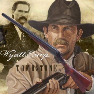 Strzelba dwururka amerykańska Wyatt Earp EUA 1881r.-dubeltówka (1115)