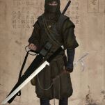 Miecz Katana Ninja Treningowy z Pochwą 71 cm D120 - 4