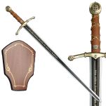 DEKORATIVE TEMPLAR SWORD mit Aufhänger (SW-601) - 10