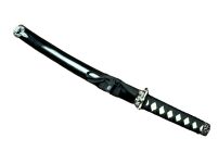 Japoński Sztylet Tanto Stalowy  z Pochwą Drewnianą i ze Stojakiem Nożyk do Listów HK1104S - 5