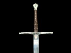 NOŻYK DO LISTÓW MINIATURKA HISTORYCZNY MIECZ SZKOCKICH GÓRALI CLAYMORE (14)