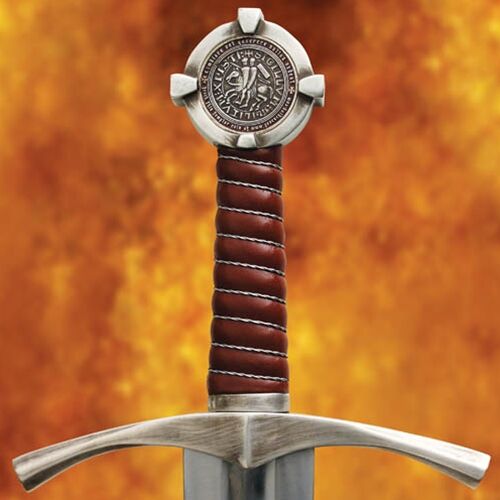 MAJESTIC TEMPLAR SCHWERT UND GÜRTEL mit Scheide (WS502356)