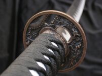 SAMURAJSKI MIECZ KATANA Z POCHWĄ + STOJAK 4KM100-405RD - 8