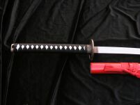 SAMURAJSKI MIECZ KATANA Z POCHWĄ + STOJAK 4KM100-405RD - 10