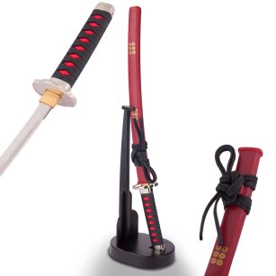 Oryginalna Japońska Katana Sanada Yukimura Nożyk do Listów ze Stojakiem KT-22S