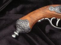 WŁOSKI OKAZAŁY PISTOLET KAPISZONOWY-BRESCIA-1825 (1013-G) - 3