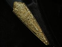 ZŁOTY MIECZ KRÓLA SALOMONA MASOŃSKI TEMPLARIUSZY JT6133GU-BK 86CM - 13